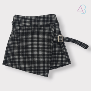 Gonna-Pantalone Scozzese con Cintura