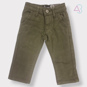 Jeans Casual Verde per Bambino